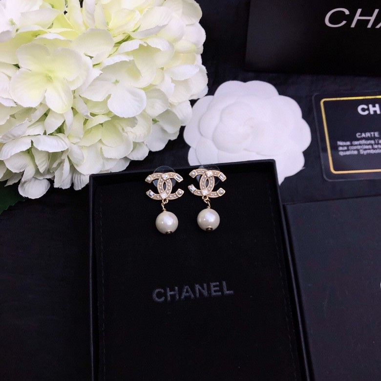 Ch*el earrings